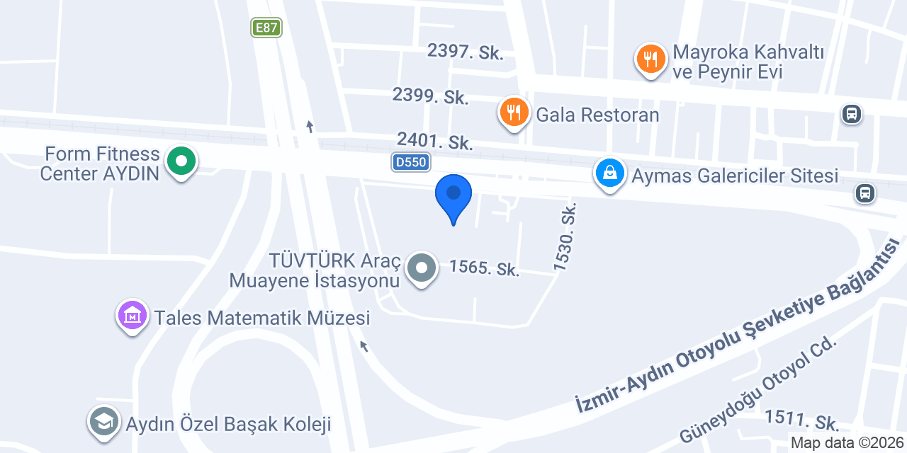MYKOLEJ-AYDIN konumu