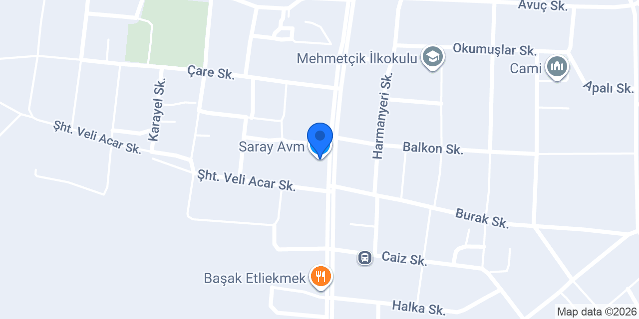 Saray Avm konumu