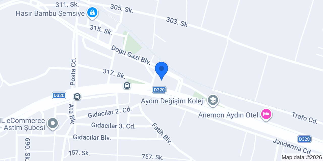 Bambu Ürünleri Bakım Tamir konumu