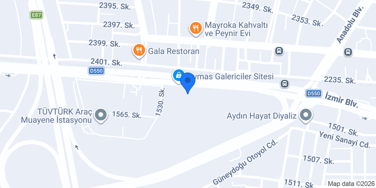 ELİT OTOMOTİV AYDIN konumu