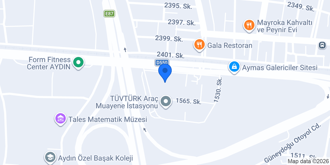 İstikbal Mobilya Aydın konumu