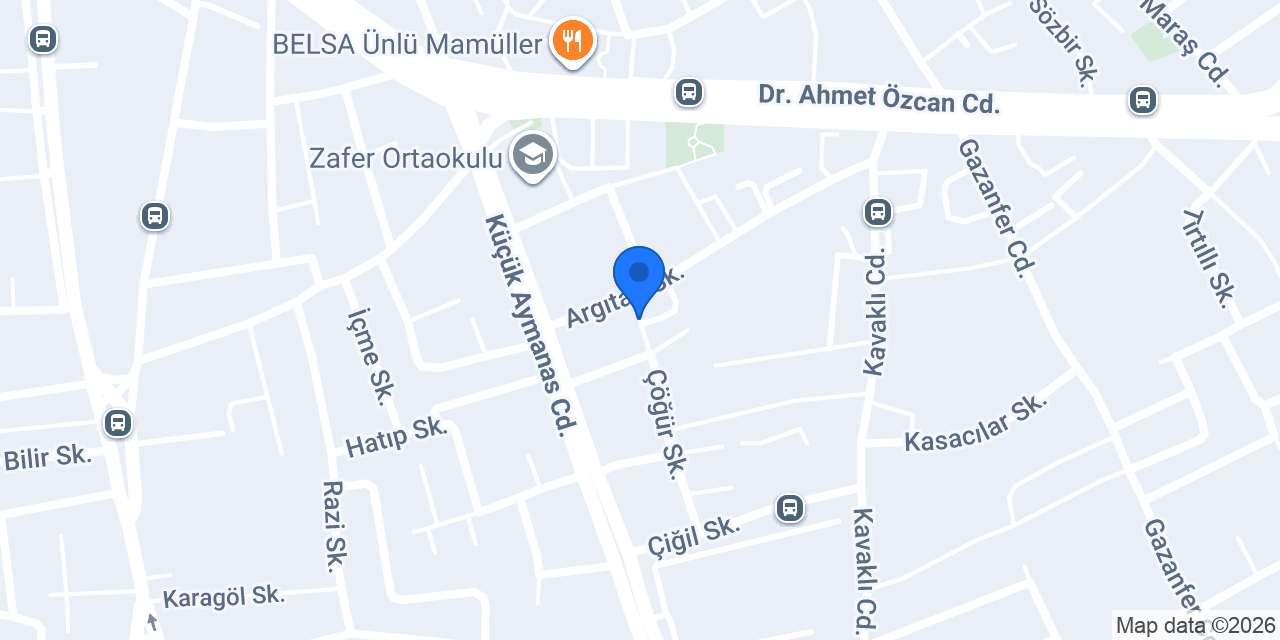 HUZUR ECZANESİ konumu