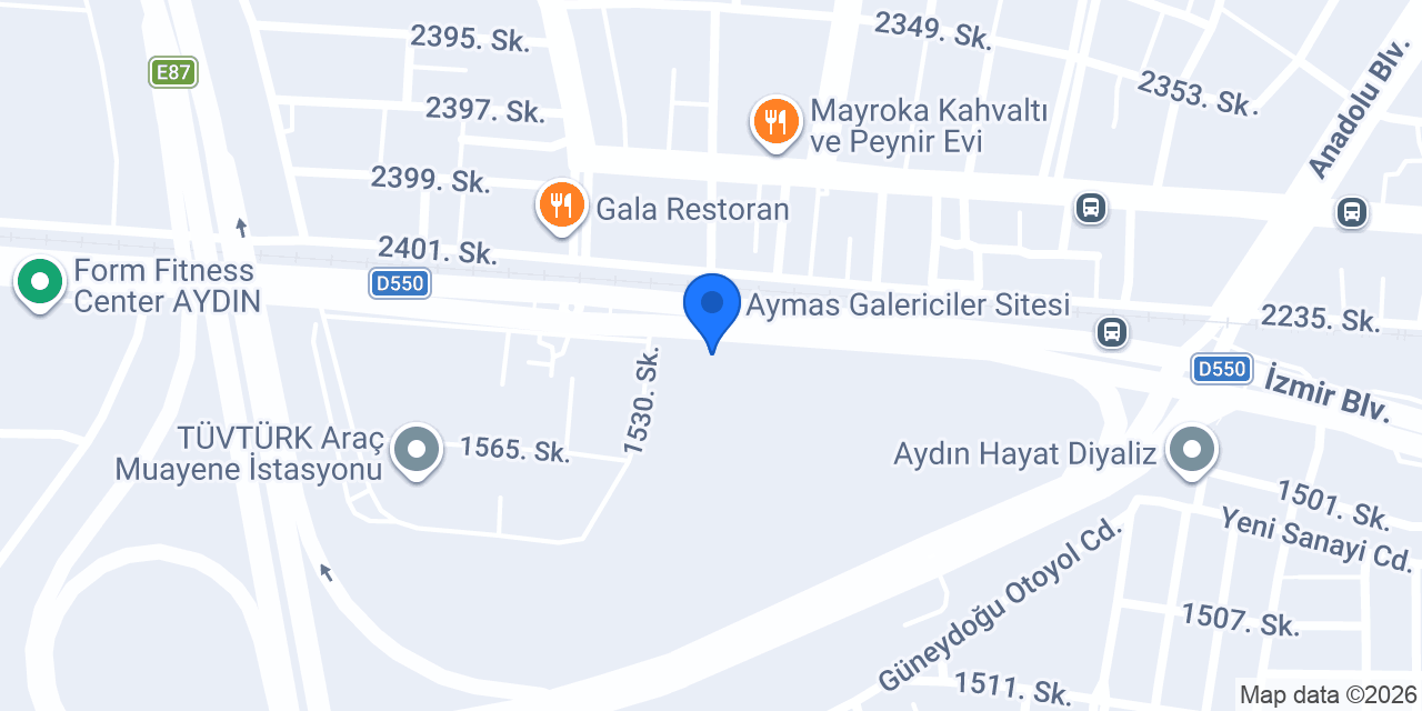 ELZ AUTO AYDIN konumu