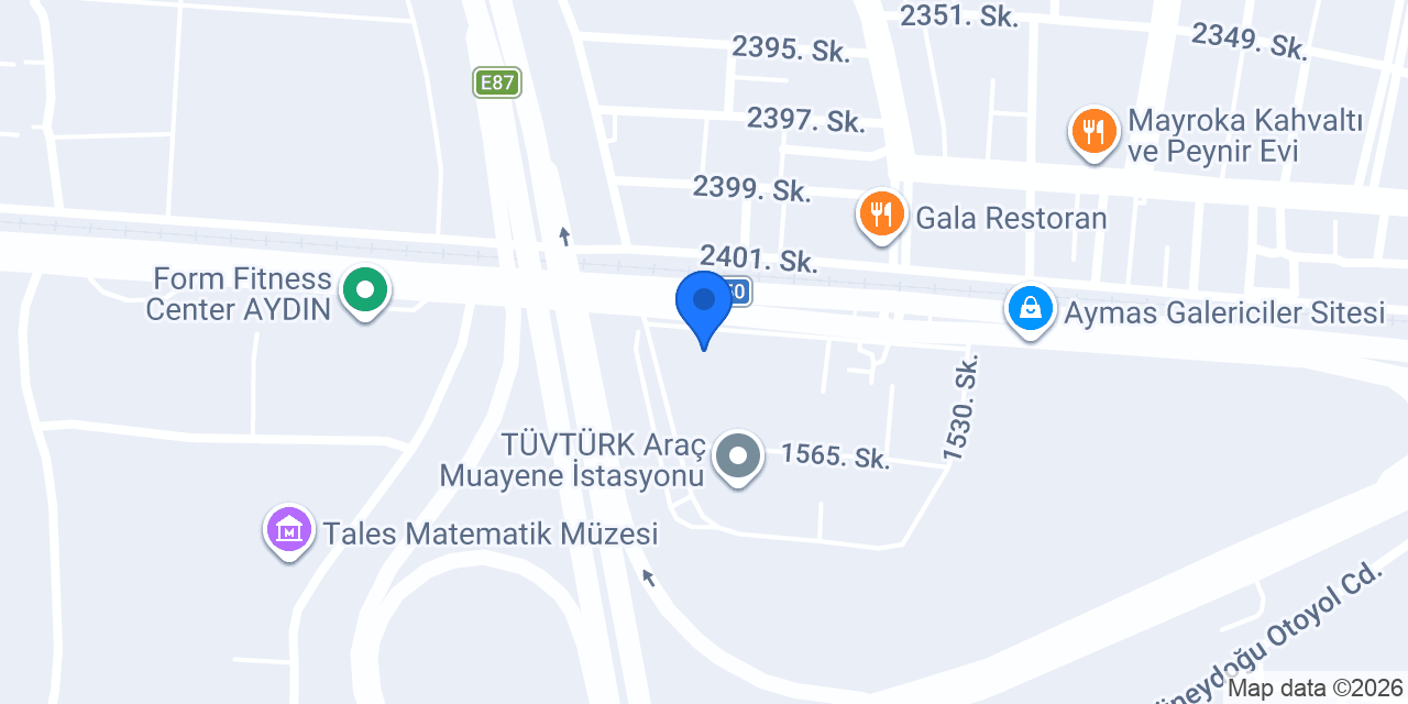 EVİMPARK MOBİLYA AŞ. konumu