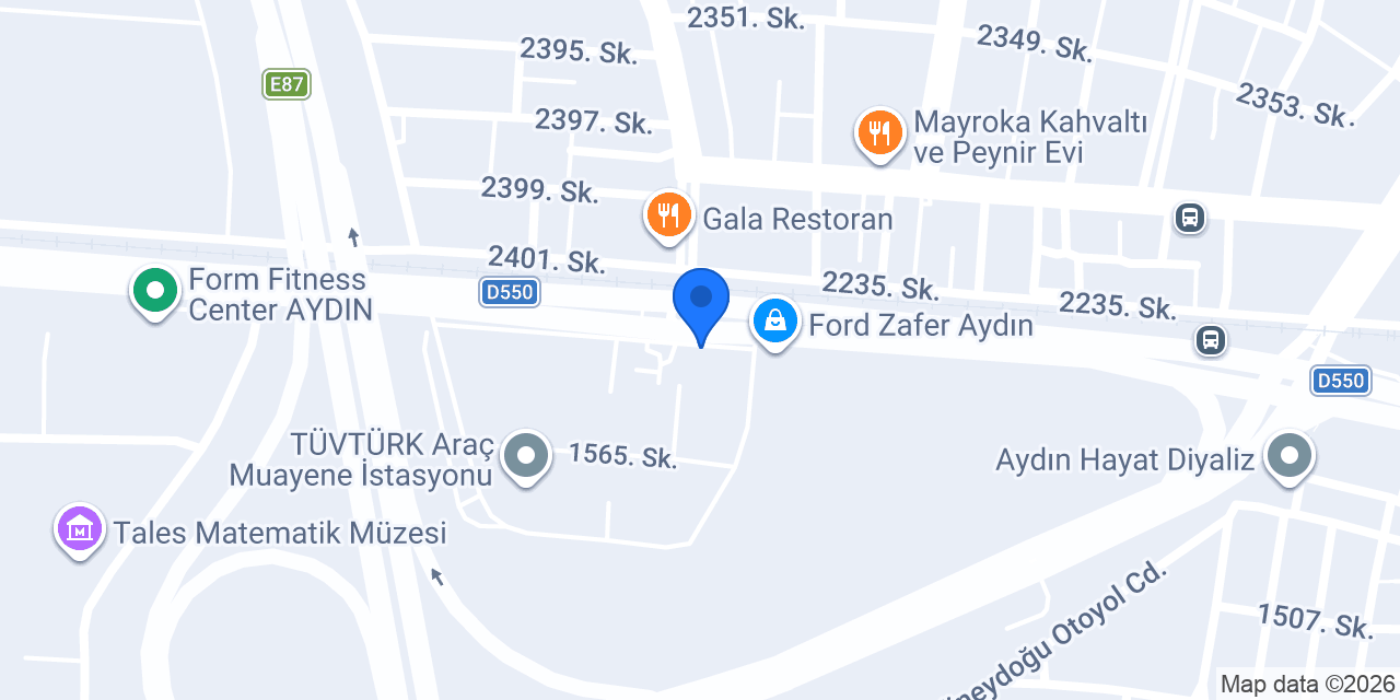 Umran Oto Ekspertiz - Aydın konumu
