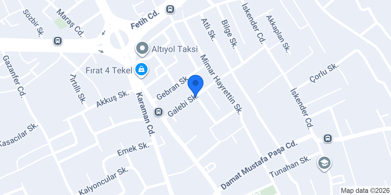 Ümit Güven Ticaret konumu