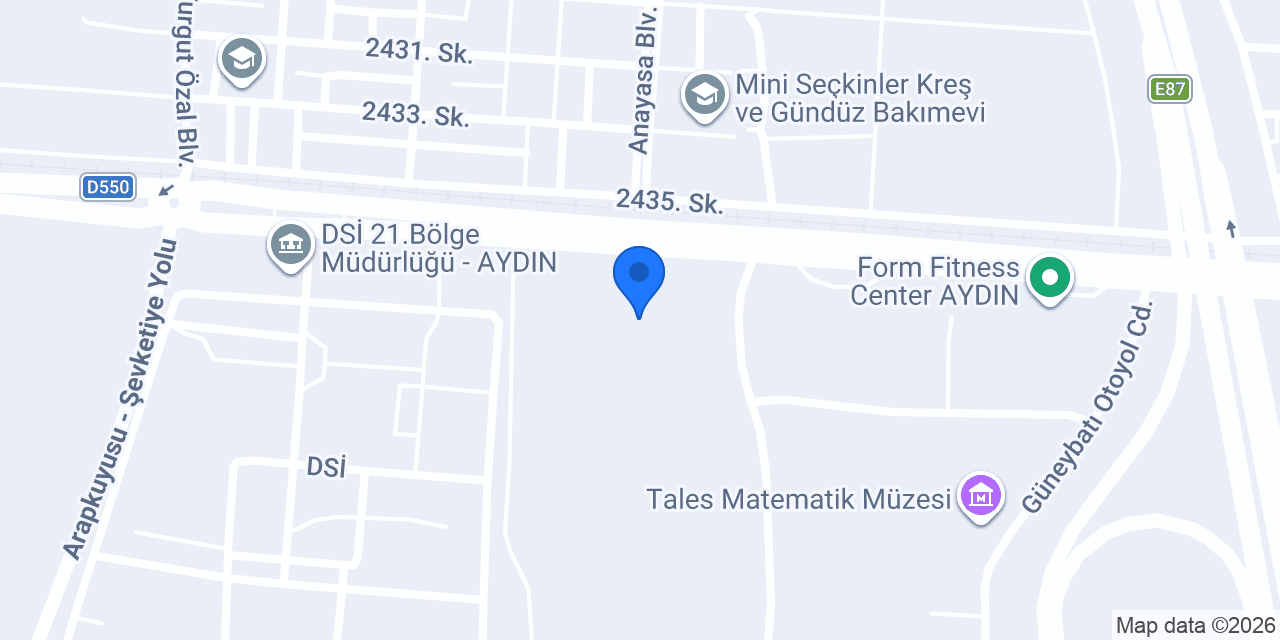 Op. Dr. Pınar Temir konumu