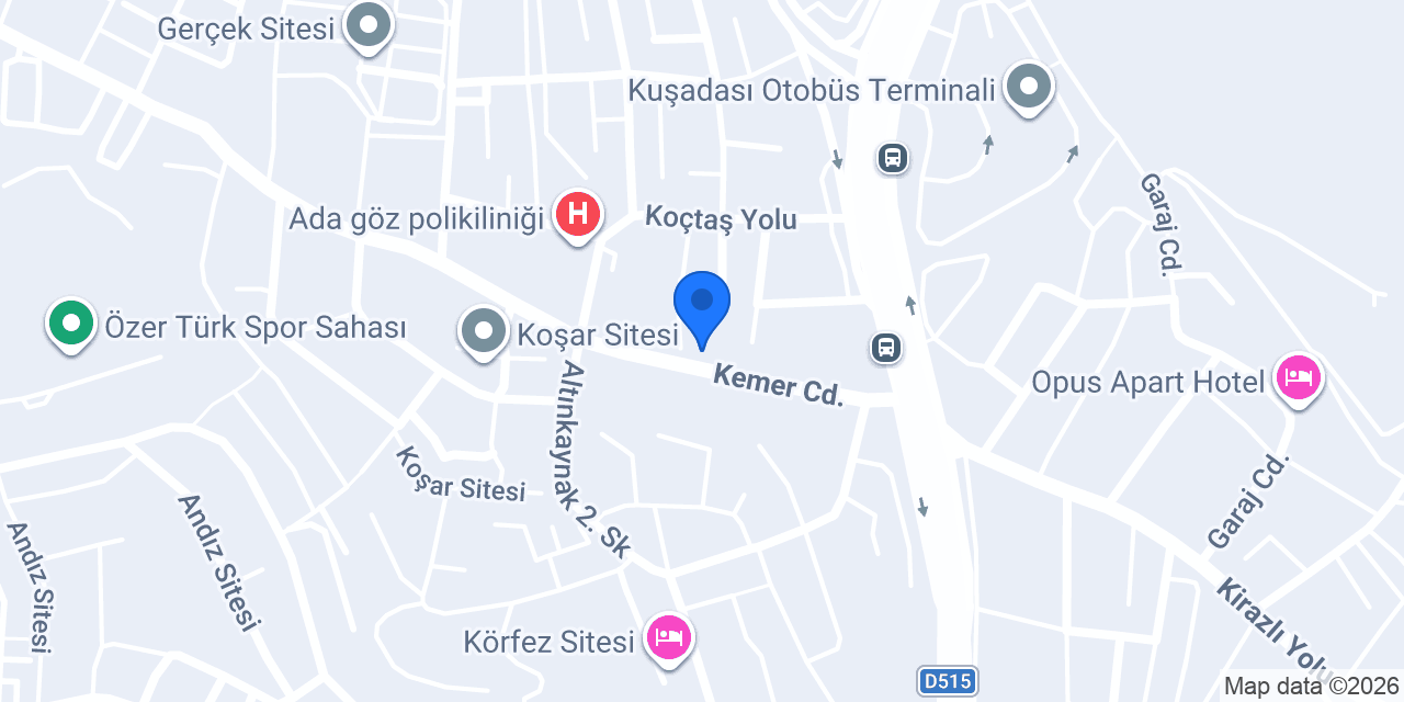 Hayat Eczanesi konumu