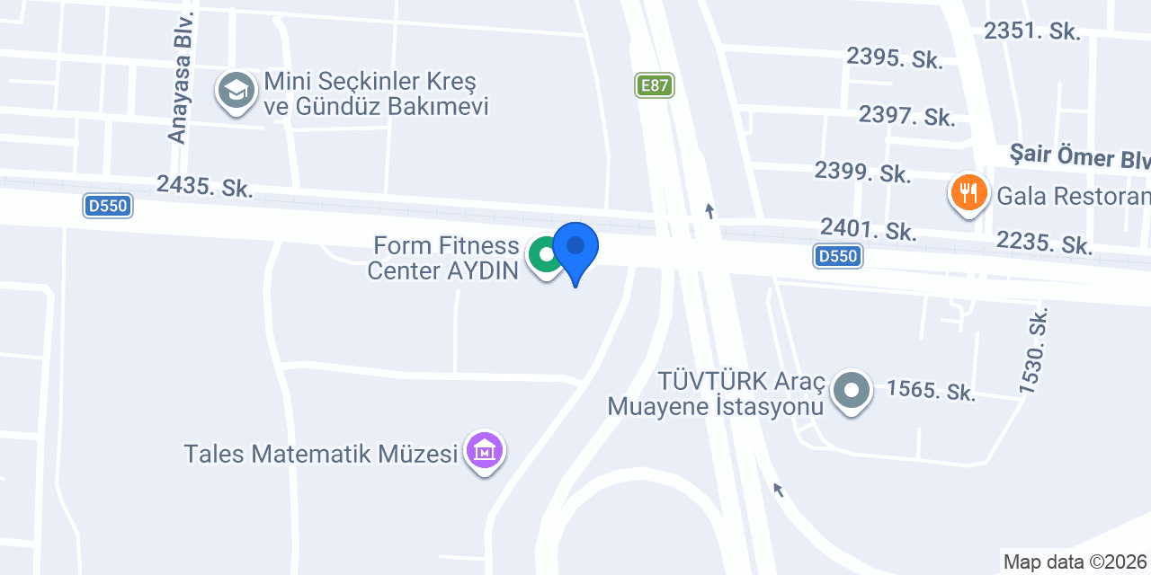 Petrol Ofisi konumu