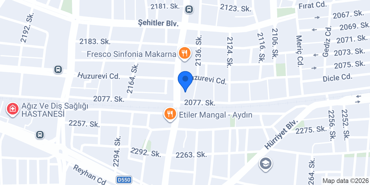 Nar Fırın Cafe konumu