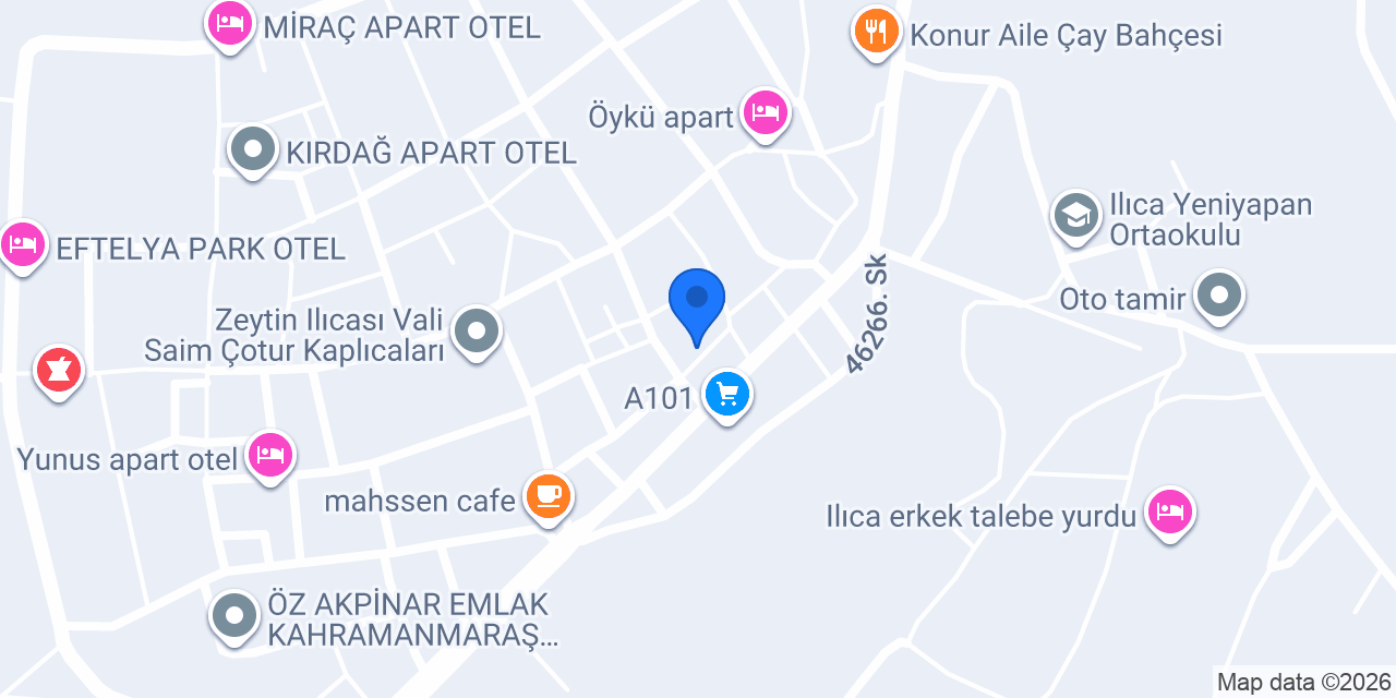 KAYA ALP PANSİYON konumu