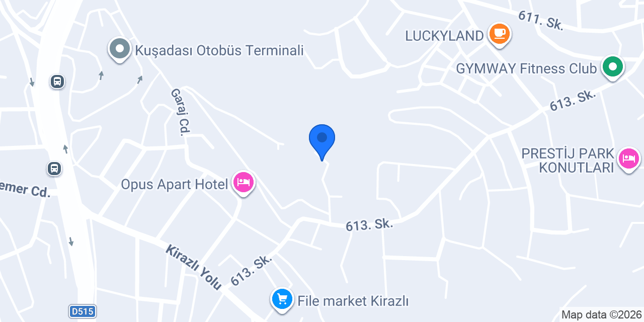 Adel çiçekçilik kuşadası konumu
