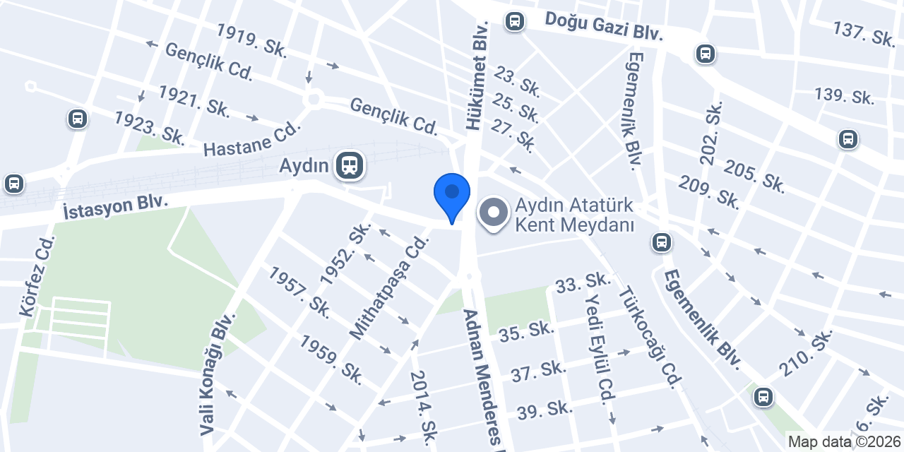Aydın Murat Taksi konumu