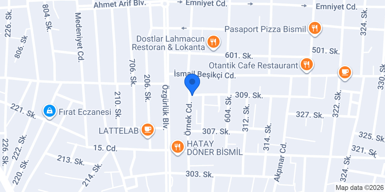 MED DÖNER konumu