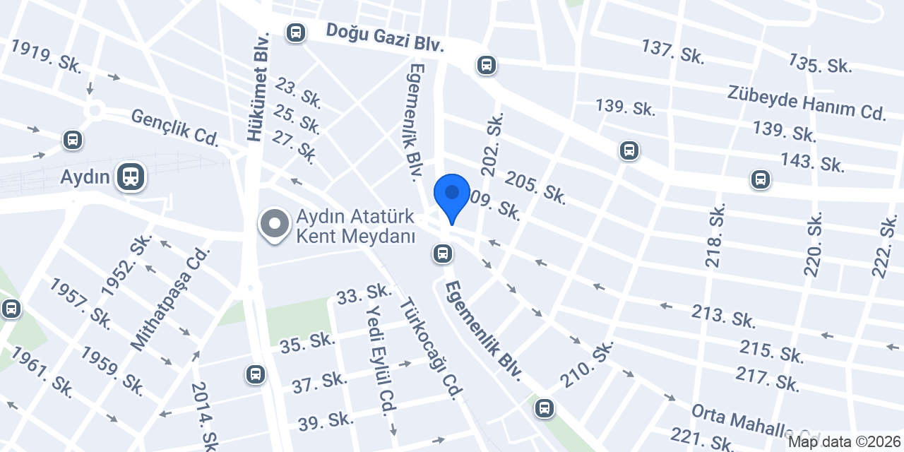 Aydın Özen Pide - Cuma Şubesi konumu