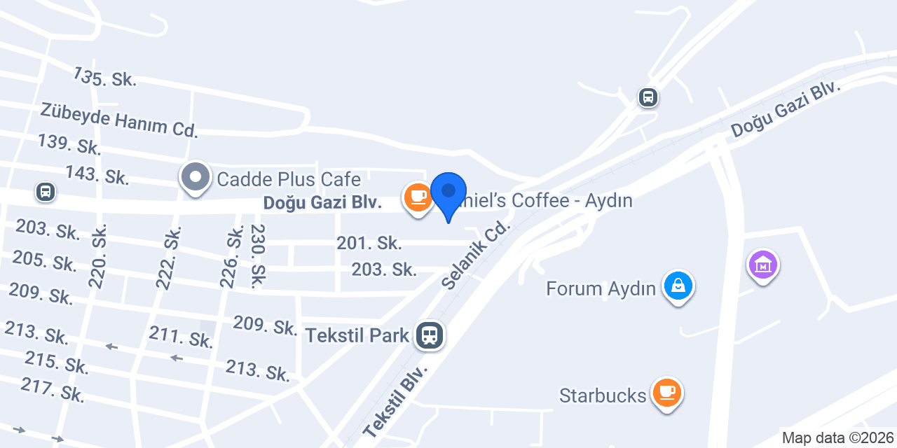 Aydın Web Tasarım ve E-Ticaret konumu