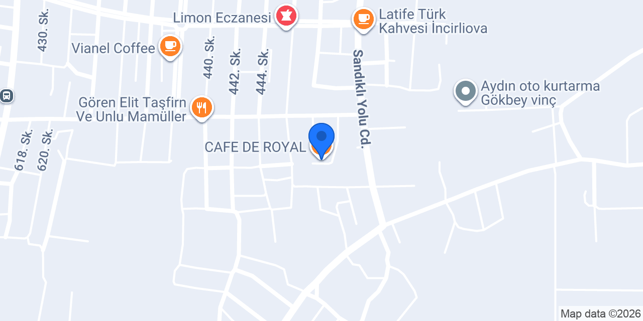 CAFE DE ROYAL konumu