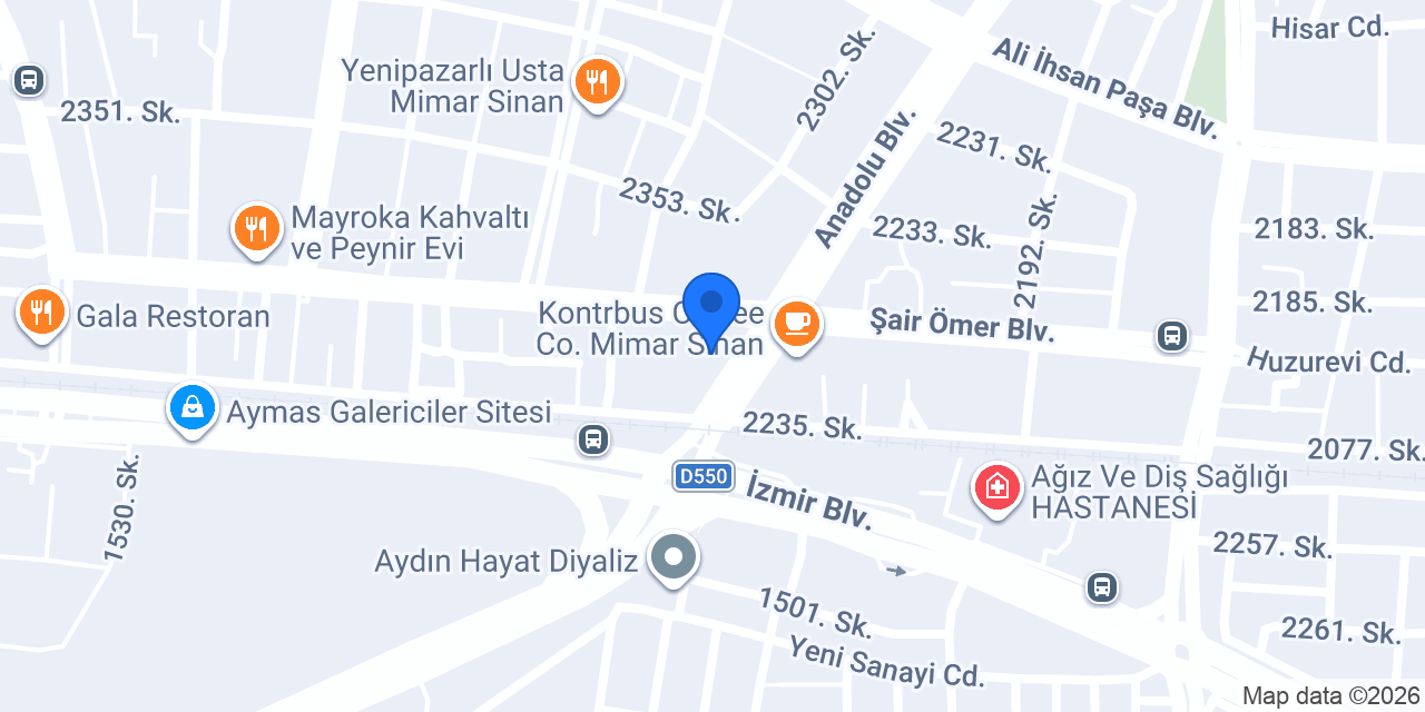 Egem Çevre Dan. Müh. Arıt. Hiz. San. ve Tic. Ltd. Şti konumu