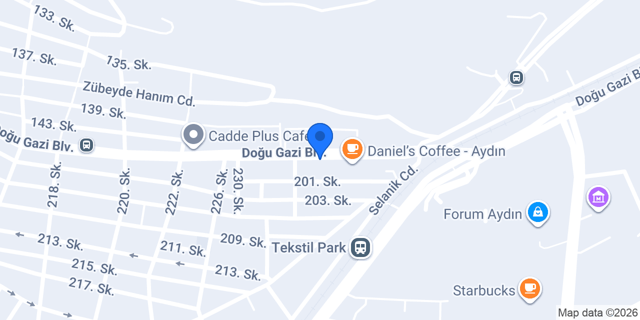 Mey fırın cafe konumu