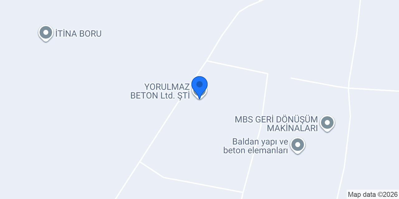 YORULMAZ BETON Ltd. ŞTİ. konumu
