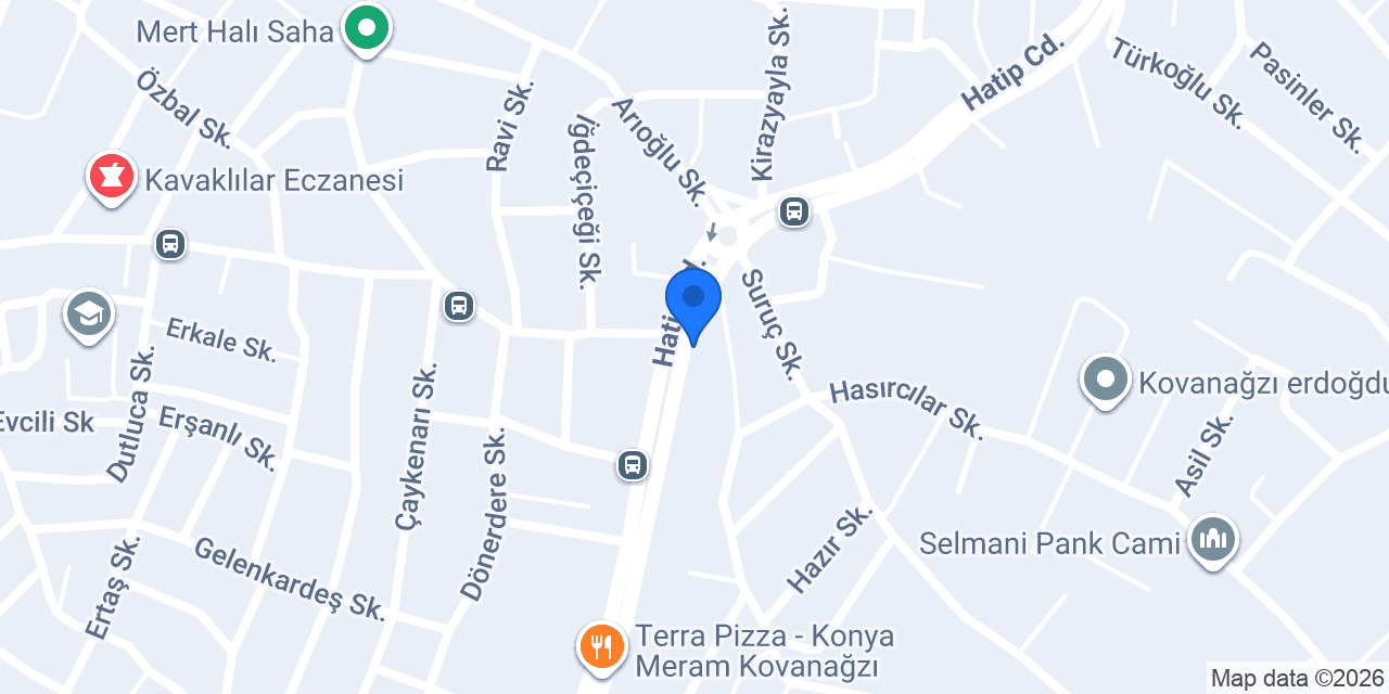 Narinler Pasta Kafem 3 konumu