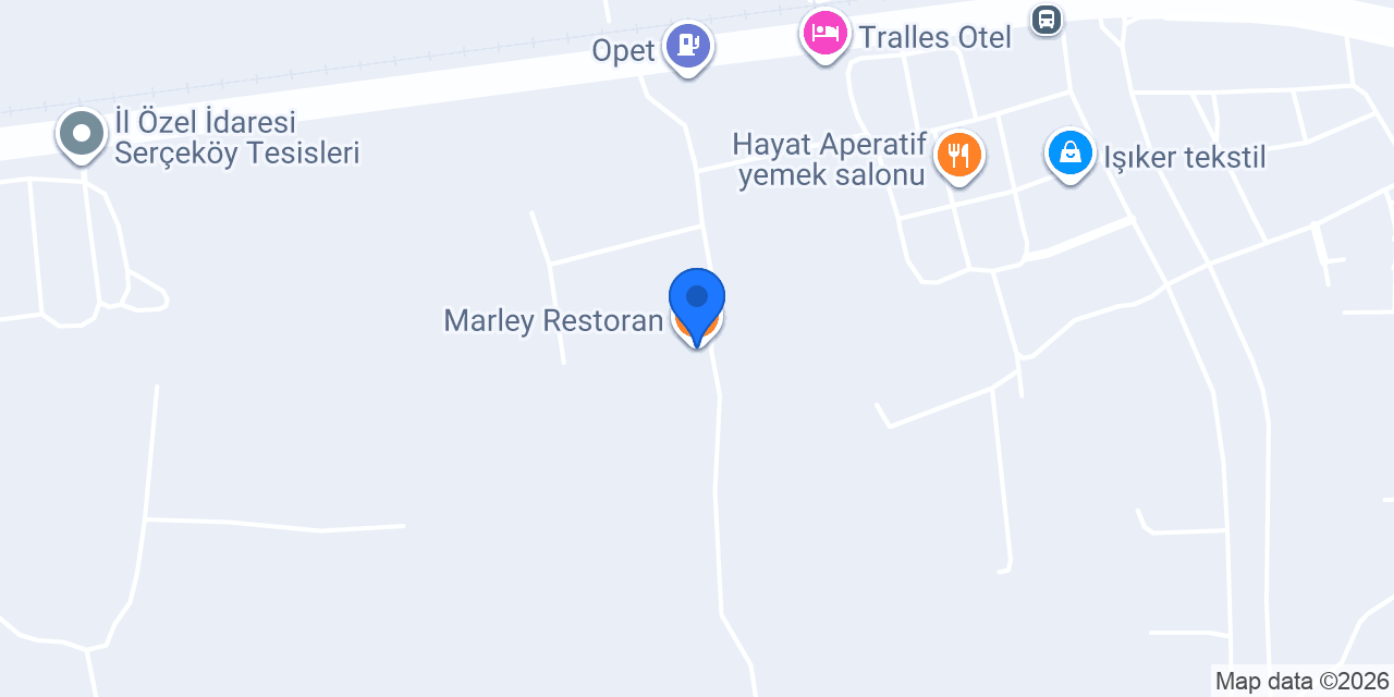 Marley Restoran konumu