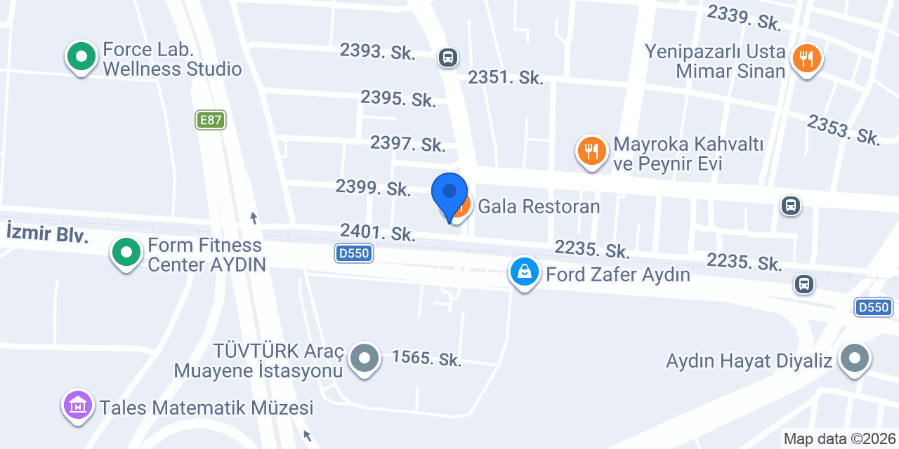 Penta Dil Okulu konumu