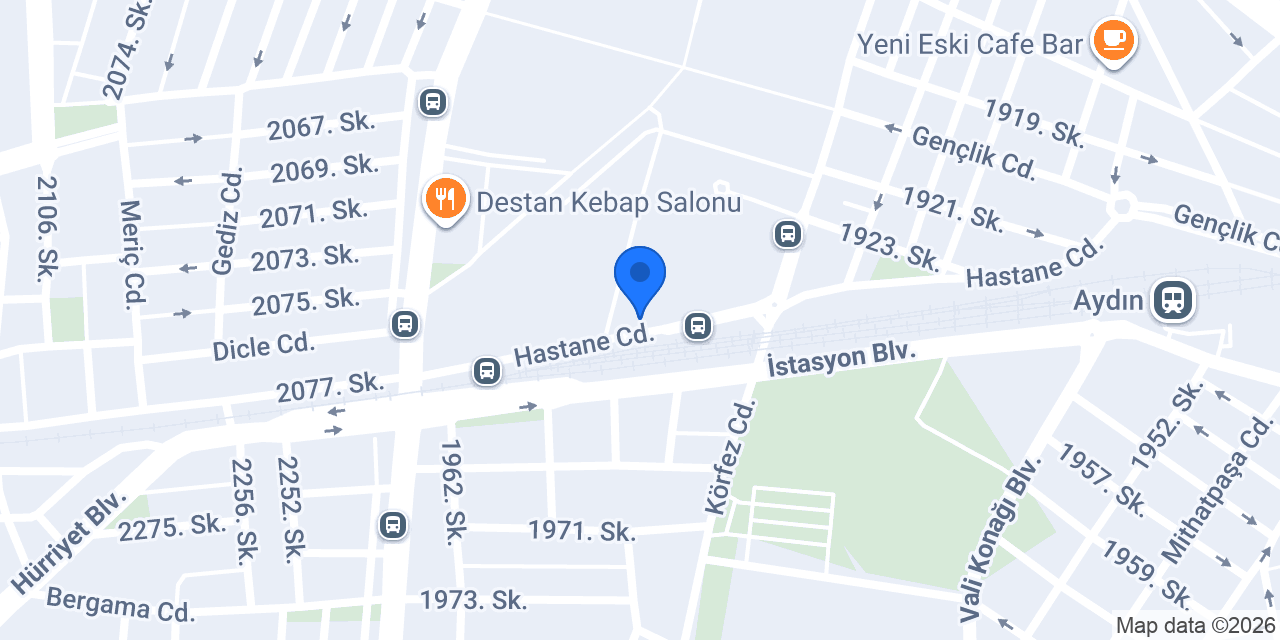 Aydın Gaziantep sofrası konumu