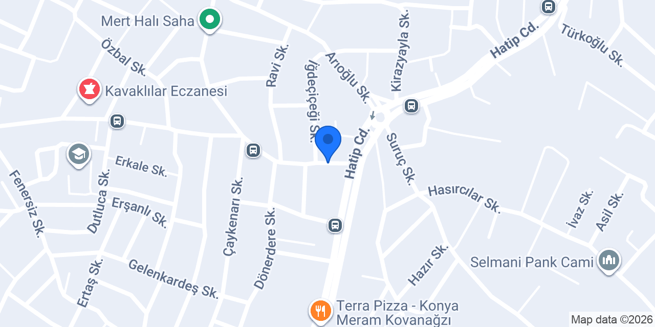 Halis Usta Konya Pilav Konağı konumu