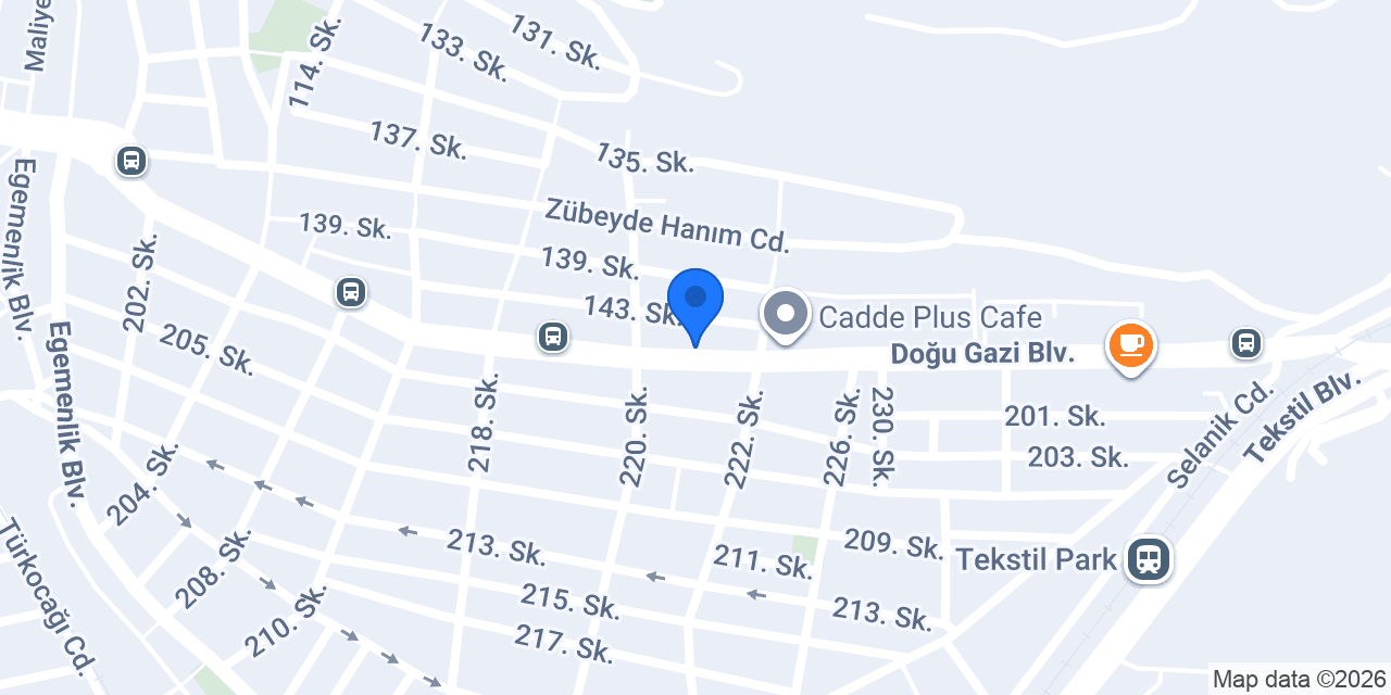 Uğur Fabrika Satış Mağazası konumu
