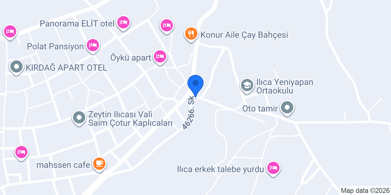 AYCİHAN APART OTEL konumu