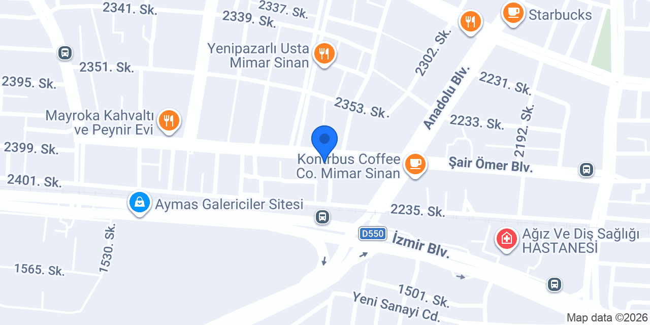 Pekdemir Çiftliği 14. Şube konumu
