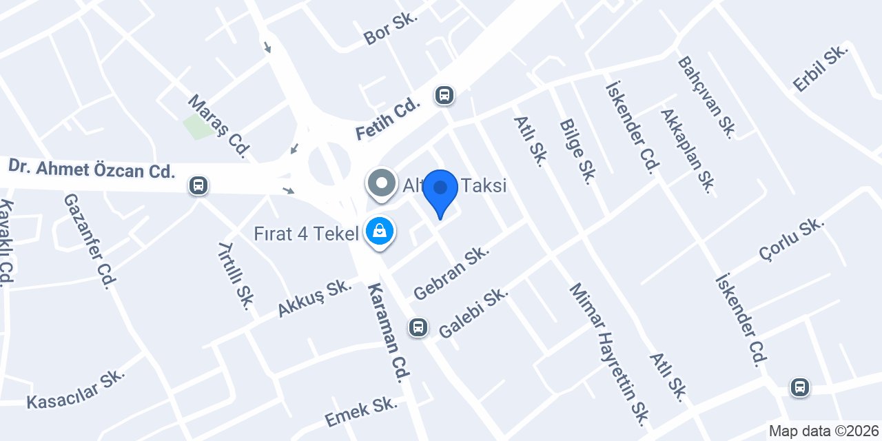 Alp Sanat Atölyesi konumu