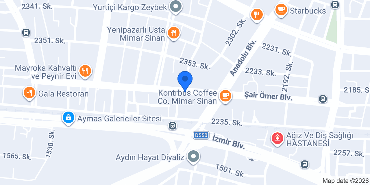 Aybahçe konumu