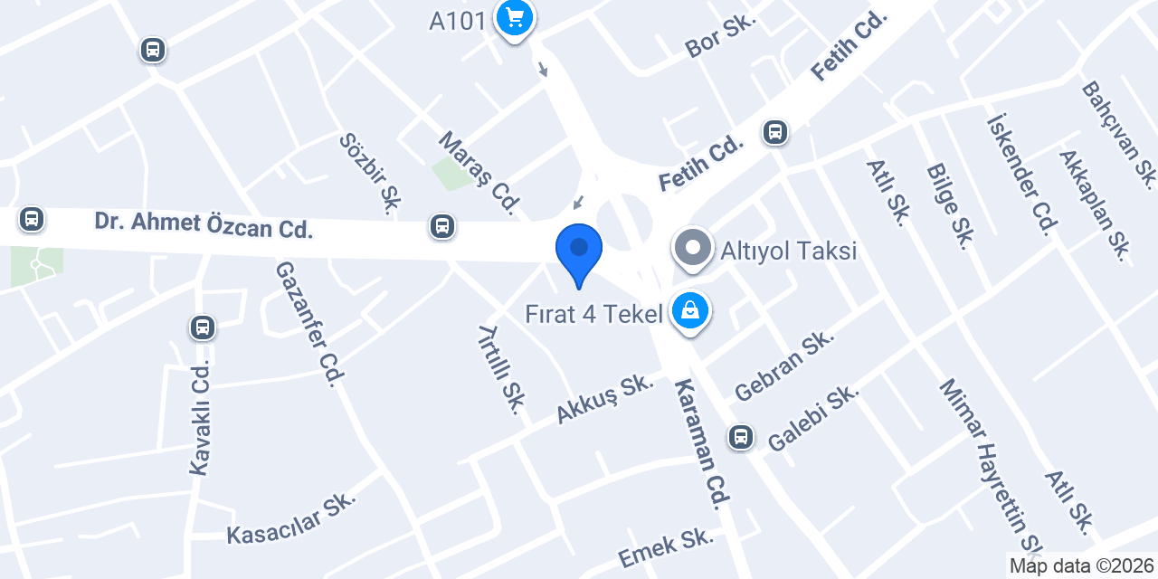 Altıyol Sağlık Kabini & Y.E.S Sağlık konumu