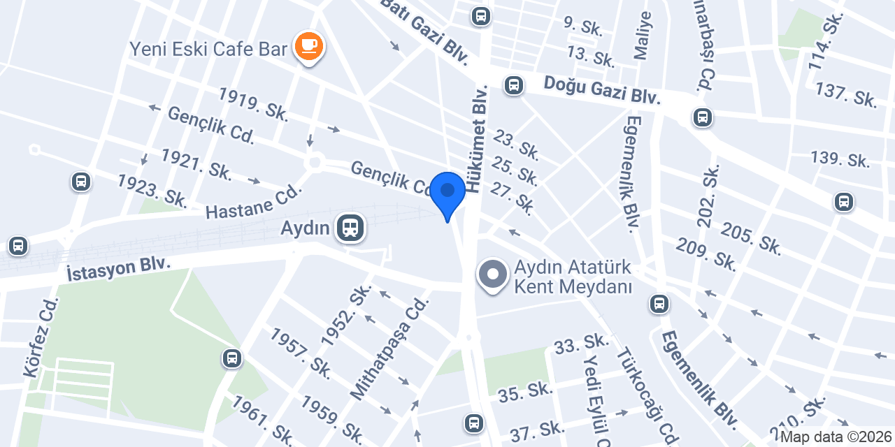 Garpark Meşhur Çine Köftecisi konumu