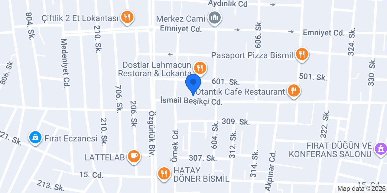 İSKENDERUN DÖNER SALONU konumu