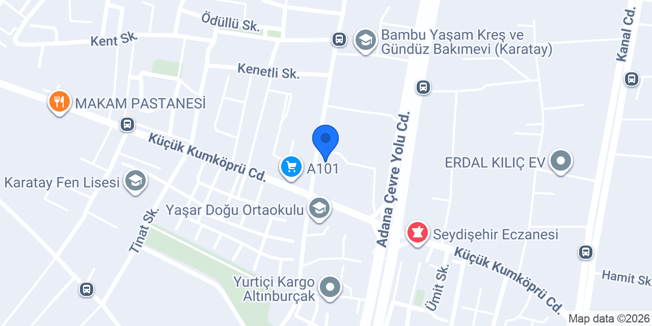 Özlem Butik konumu