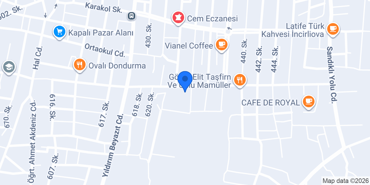 Körfez Dershaneleri konumu