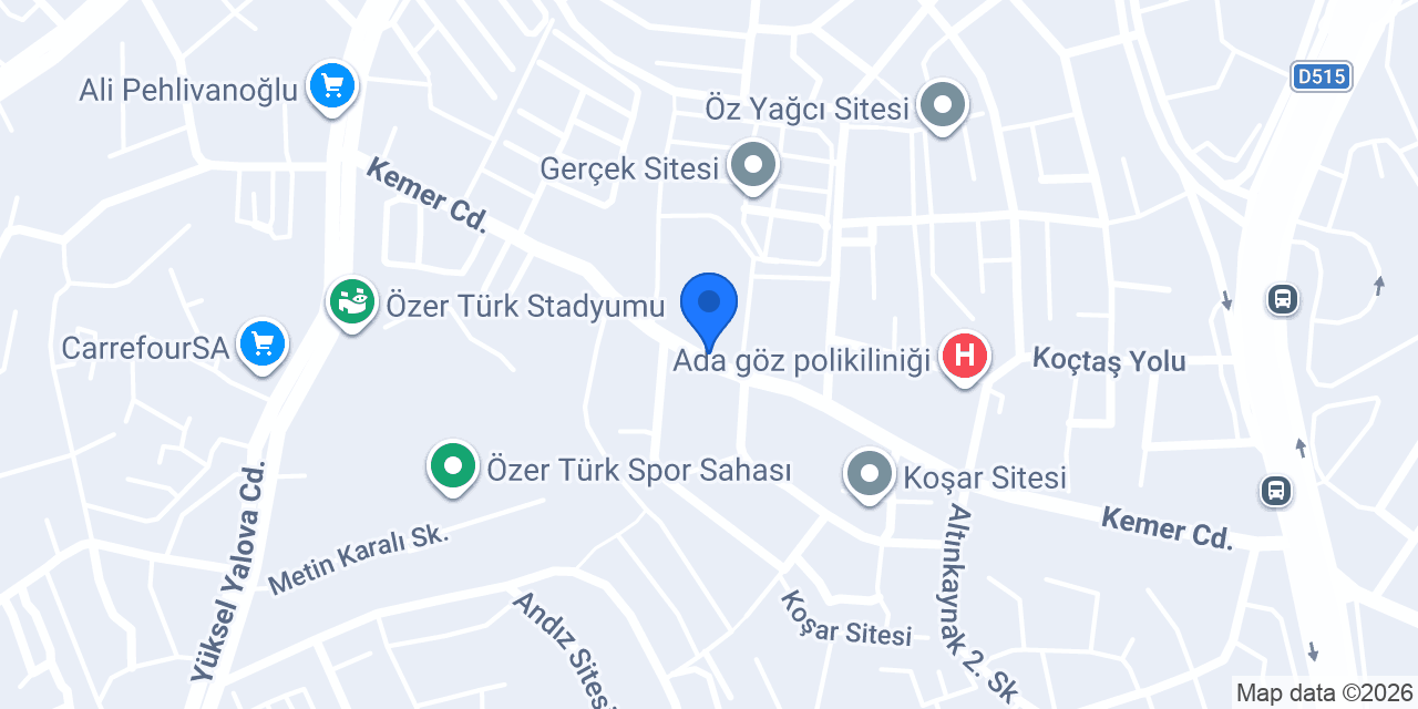 Kasap kazım konumu