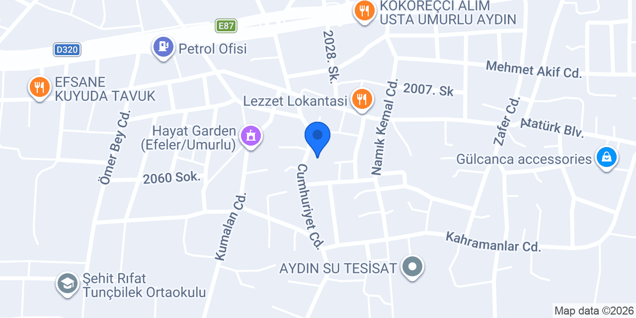 EGE TOPTAN konumu