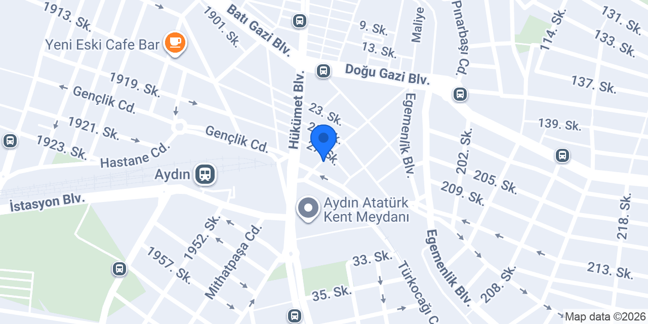 Çatı Cafe&Bar konumu