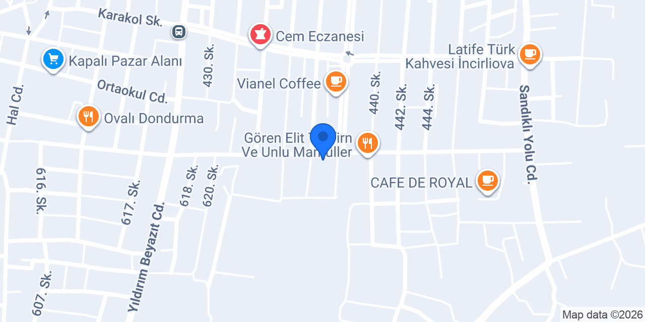 Öz çamcı inşaat konumu