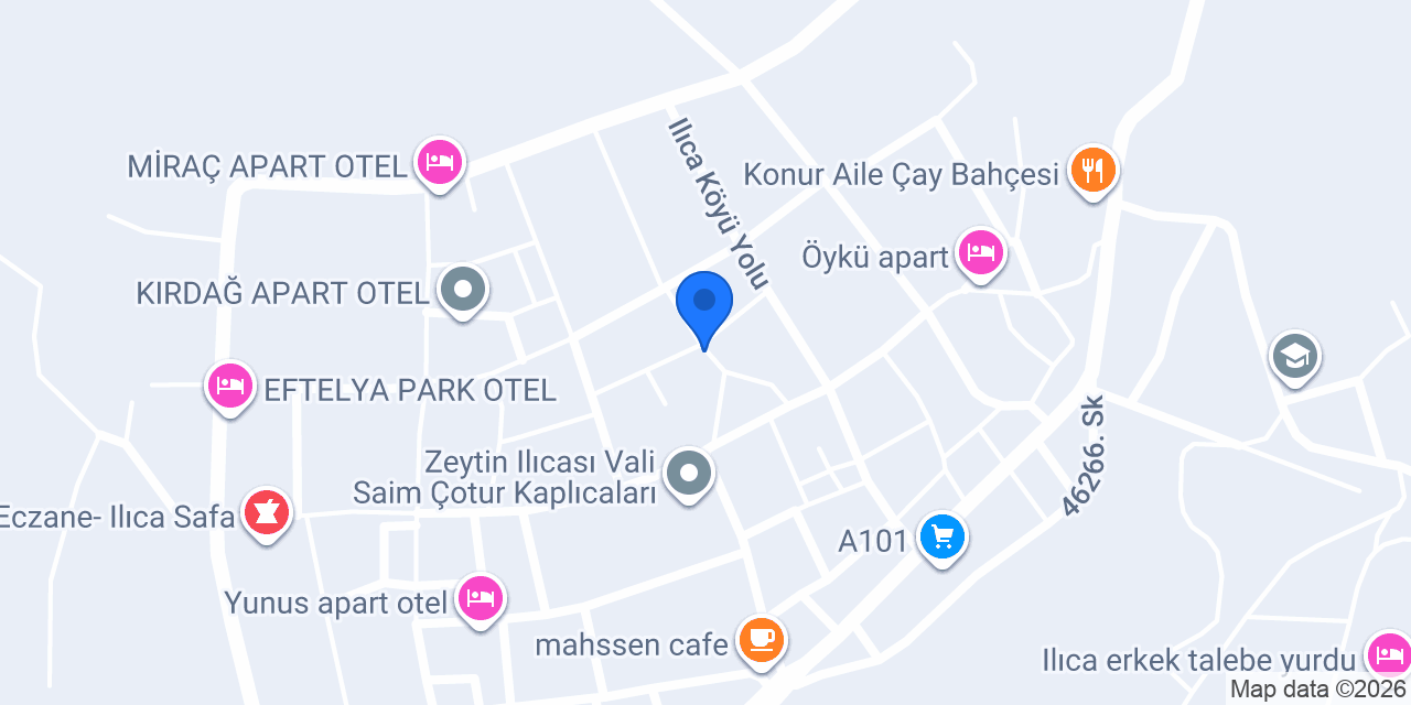 Özlem Market konumu
