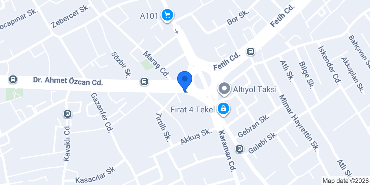 Kayak Okey Salonu konumu