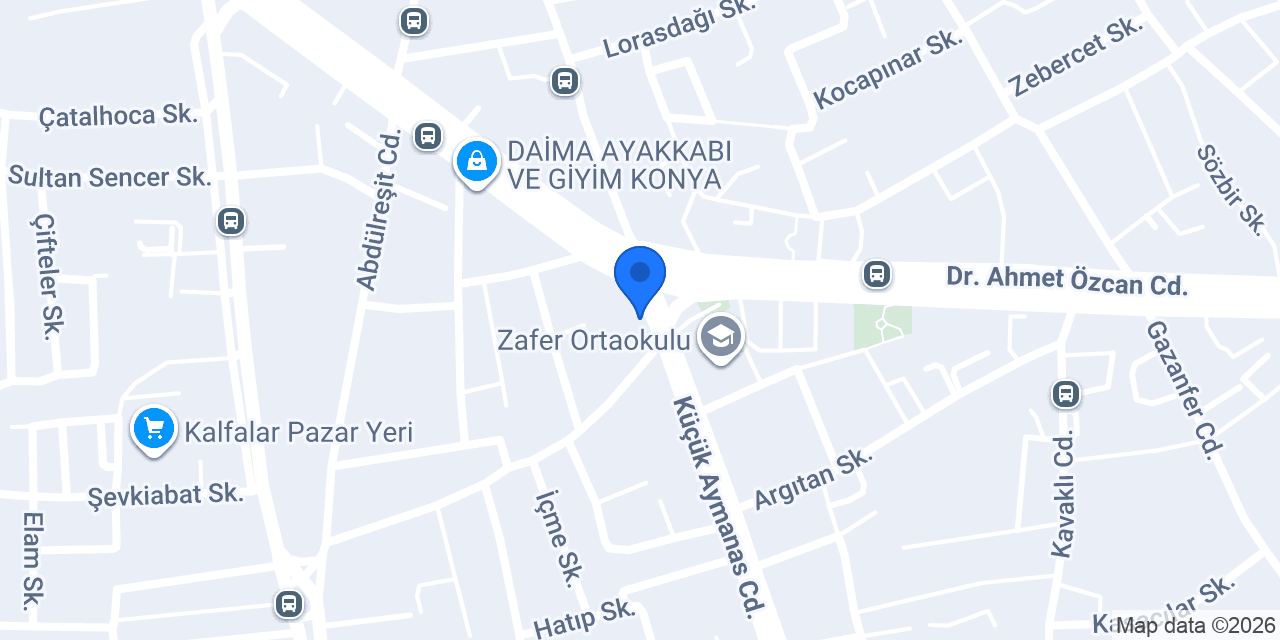 Başarı Sürücü Kursları (Ahmet Özcan Şube) konumu