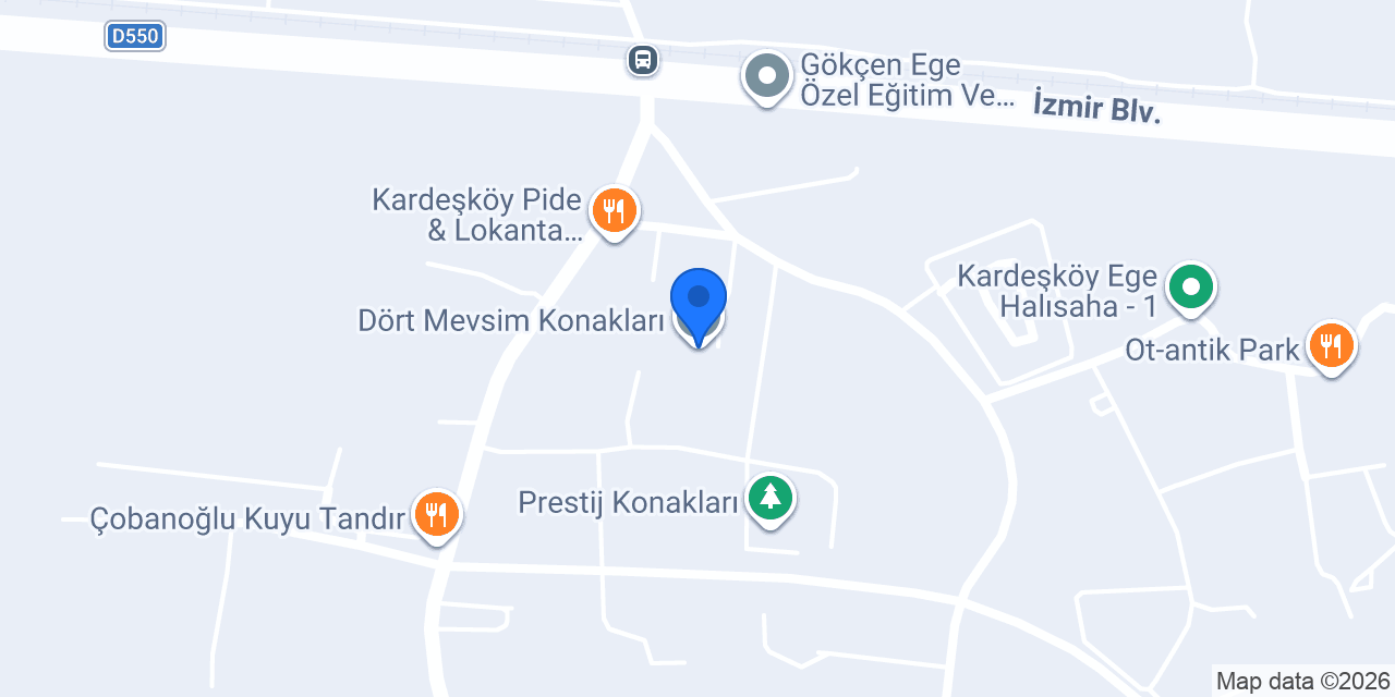 Dört Mevsim Konakları konumu