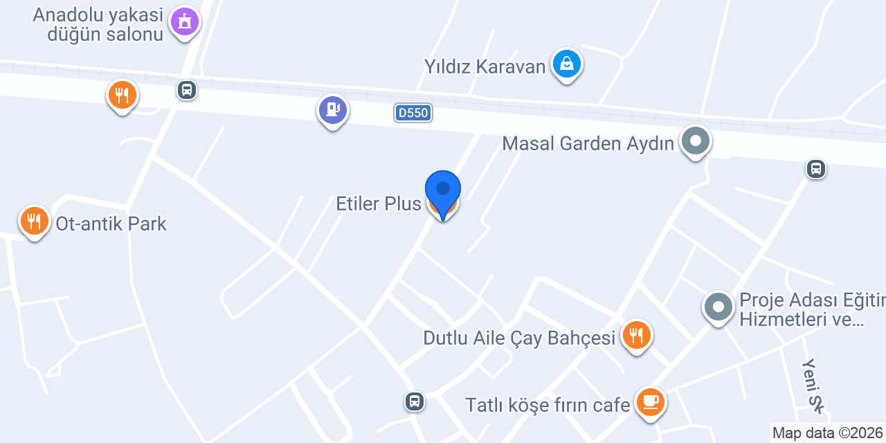 Etiler Plus konumu