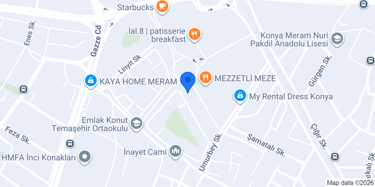 MEGA Yeni Nesil Eğitim Merkezi konumu