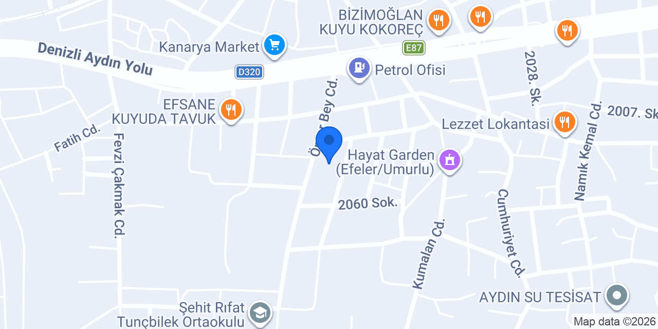 Yaşamege konumu
